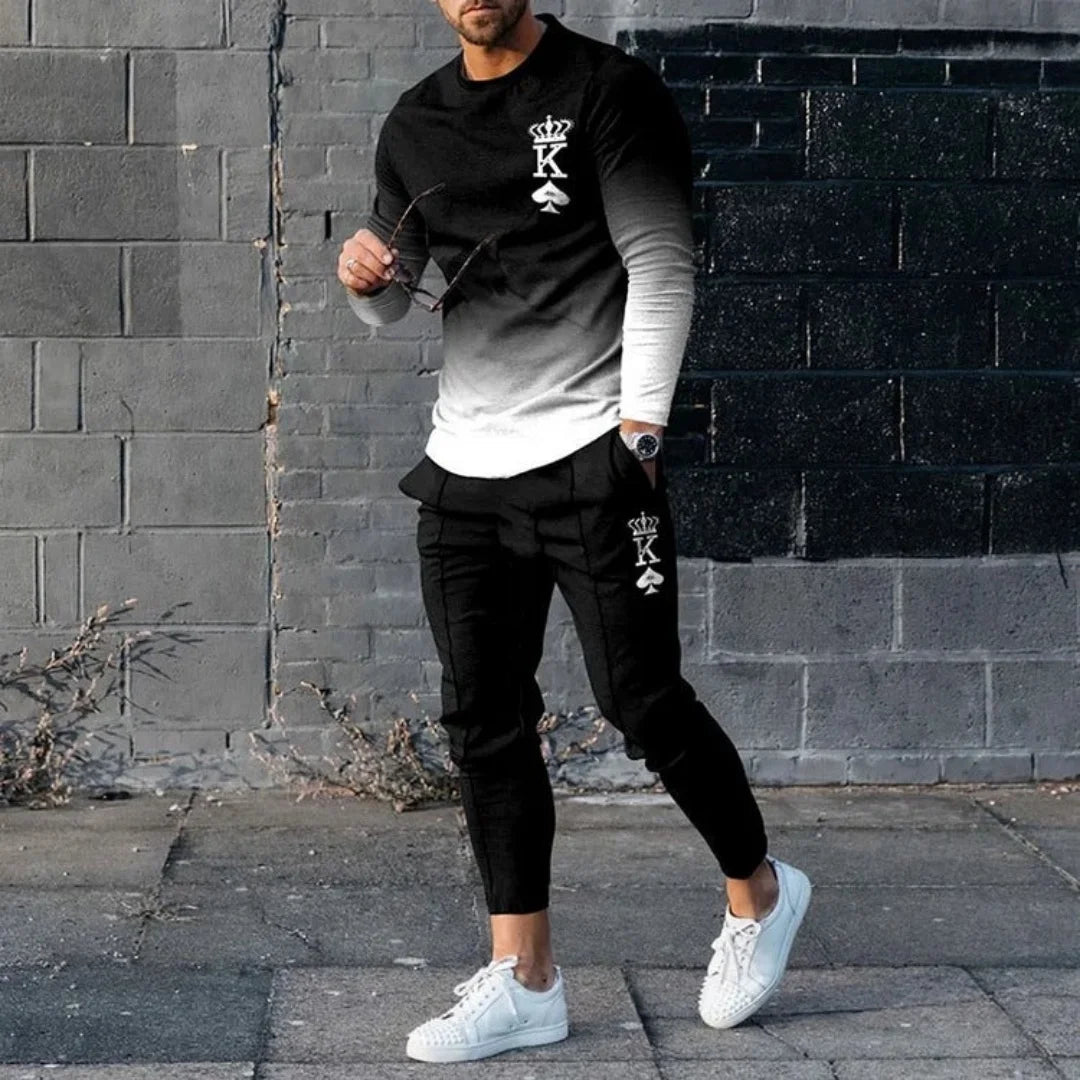 Men’s 2-Piece Casual Tracksuit
