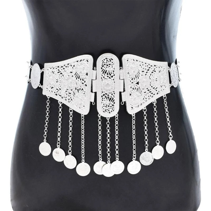 Coin Tassel Waist Jewelry