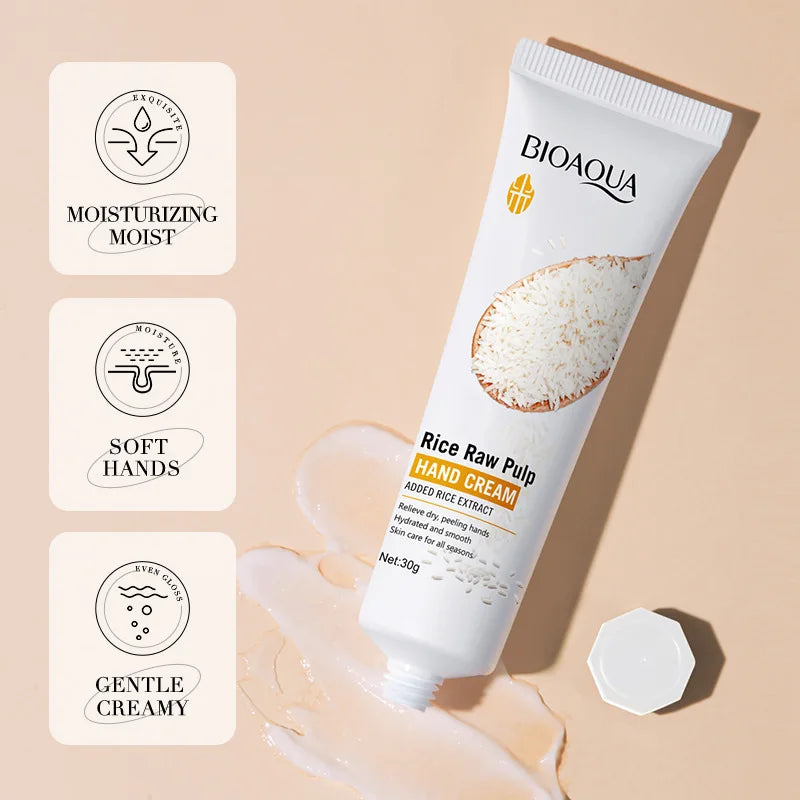 BIOAQUA Rice Hand Cream