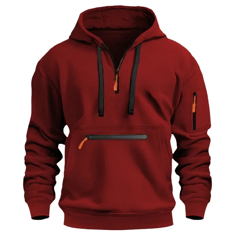 Men’s Loose-Fit Fashion Hoodie