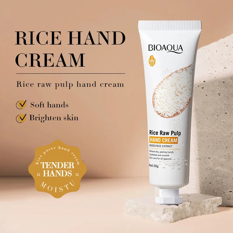 BIOAQUA Rice Hand Cream