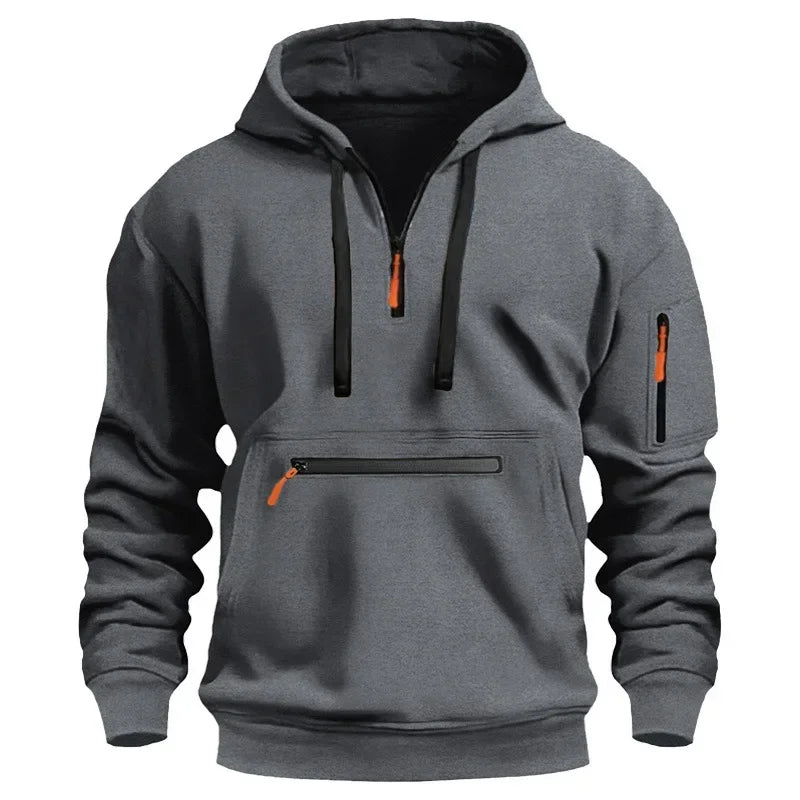 Men’s Loose-Fit Fashion Hoodie