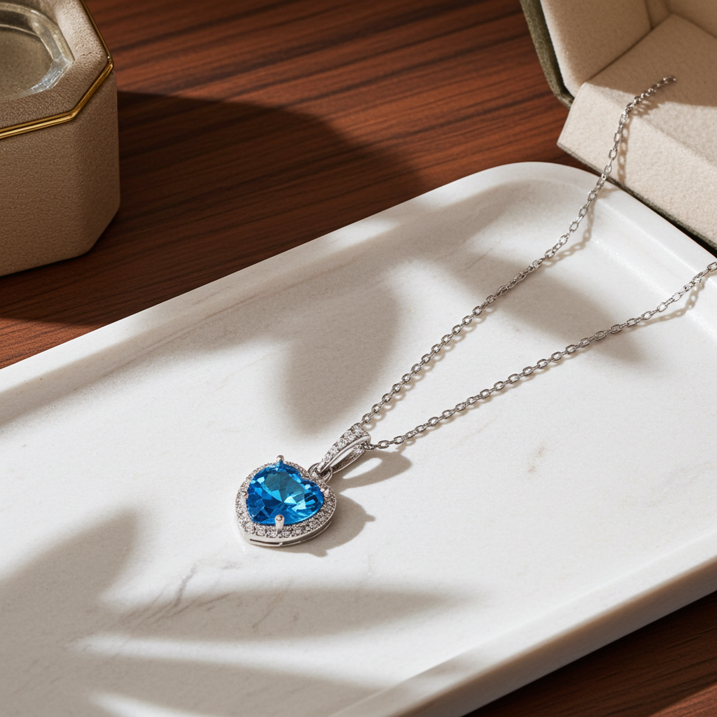 Sterling Silver Turquoise Necklace