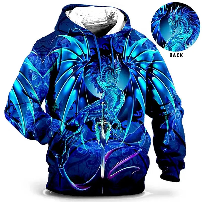 Men’s 3D Printed Hoodie