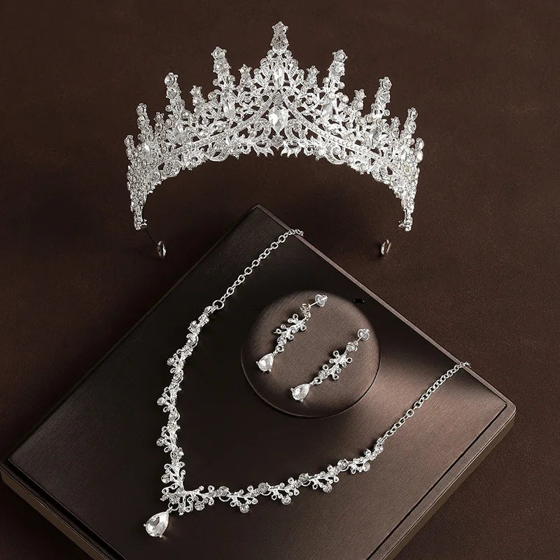 Bridal Crown &amp; Jewelry Set