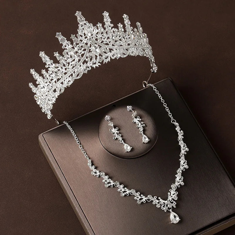 Bridal Crown &amp; Jewelry Set