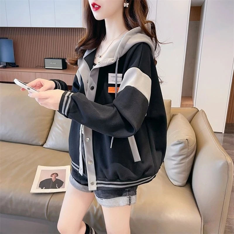 Women’s Y2K Button Hoodie