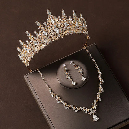 Bridal Crown &amp; Jewelry Set