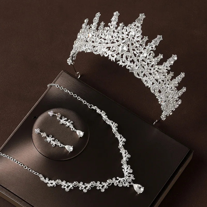Bridal Crown &amp; Jewelry Set