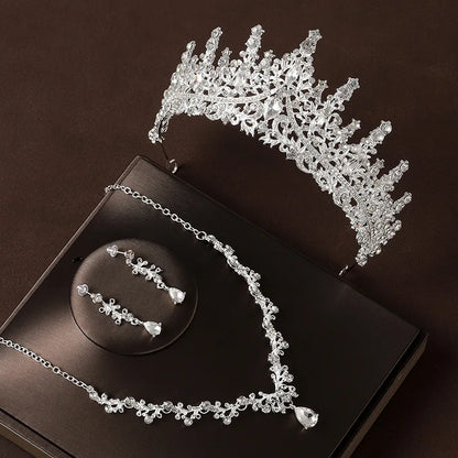 Bridal Crown &amp; Jewelry Set