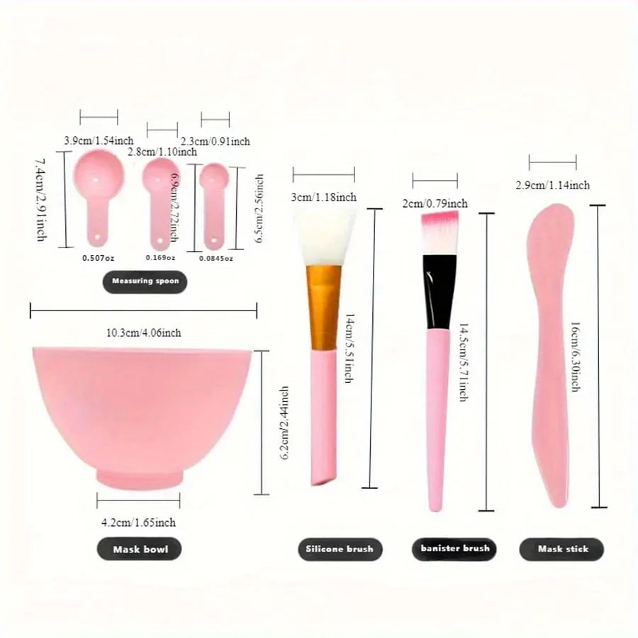 7pcs/Set DIY Face Mask Mixing Tools