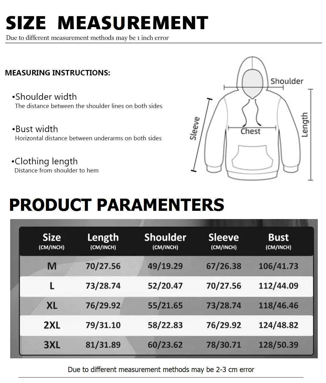 Men’s 3D Printed Hoodie