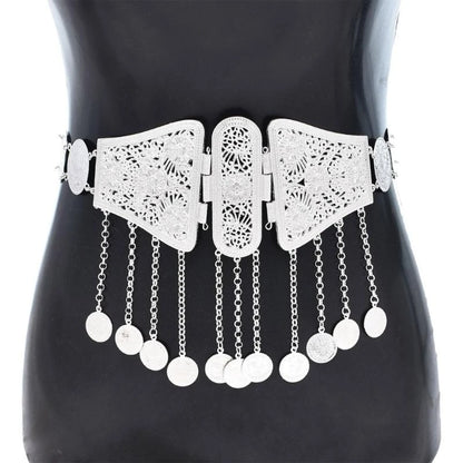 Coin Tassel Waist Jewelry