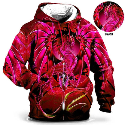 Men’s 3D Printed Hoodie