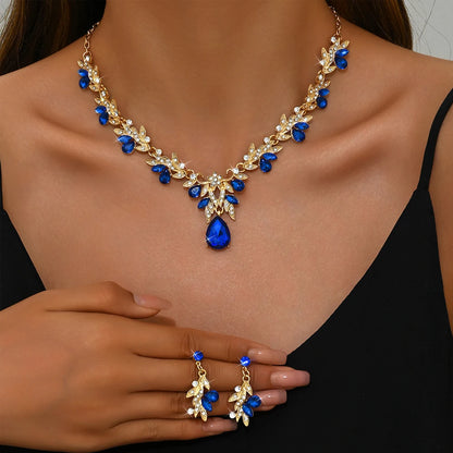 Women’s Crystal Wedding Set