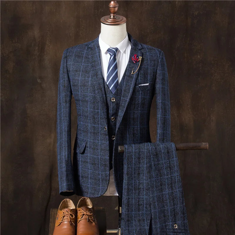 Men’s Business 3-Piece Suit