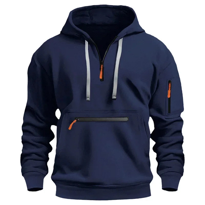 Men’s Loose-Fit Fashion Hoodie
