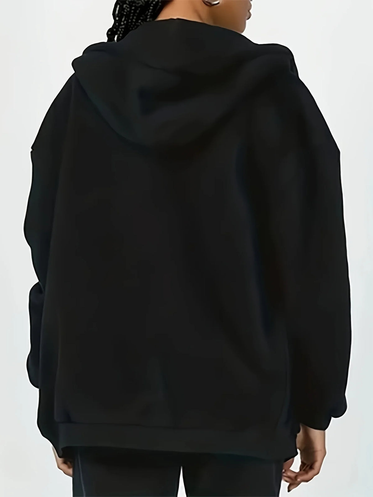 Women’s Brown Zip-Up Hoodie