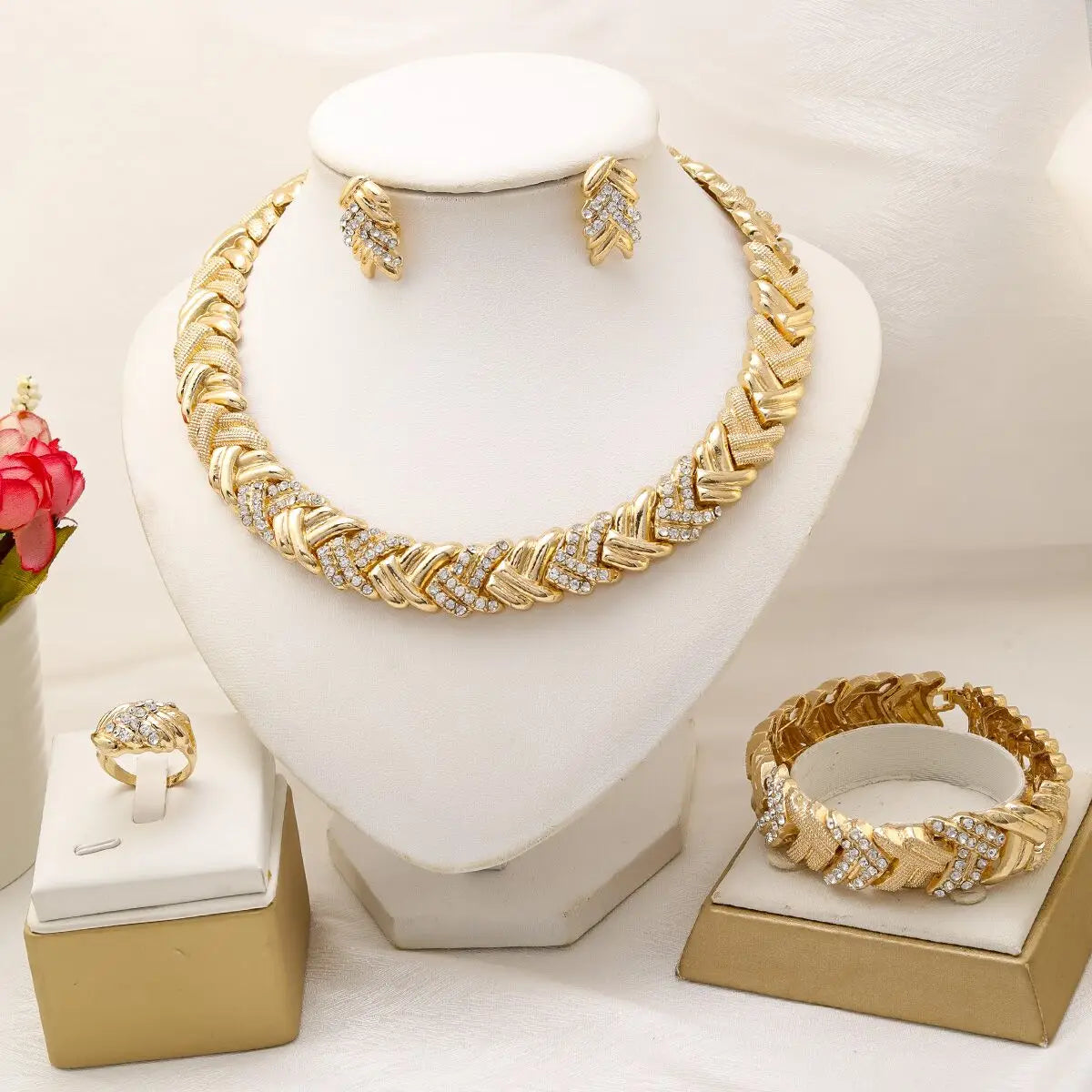 Dubai Luxury Bridal Jewelry Set
