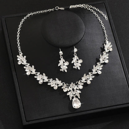 Women’s Crystal Wedding Set