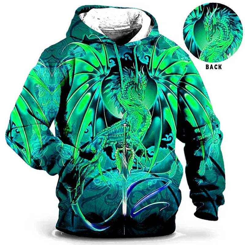 Men’s 3D Printed Hoodie