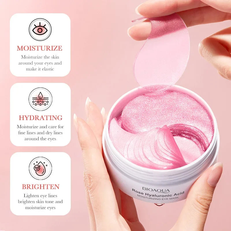 Rose Hyaluronic Eye Mask