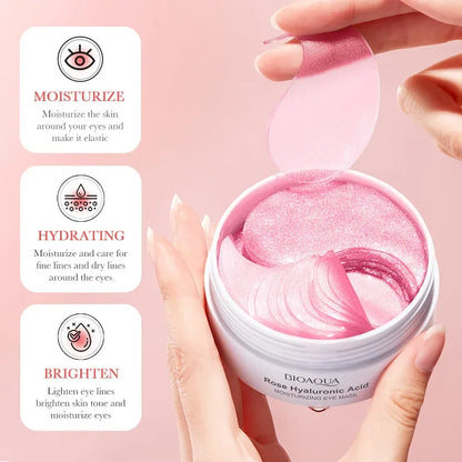 Rose Hyaluronic Eye Mask