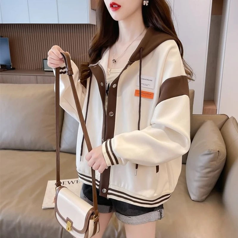 Women’s Y2K Button Hoodie