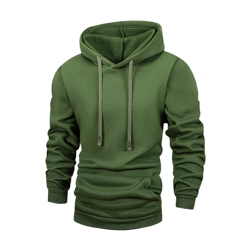 Men’s Casual Fleece Hoodie