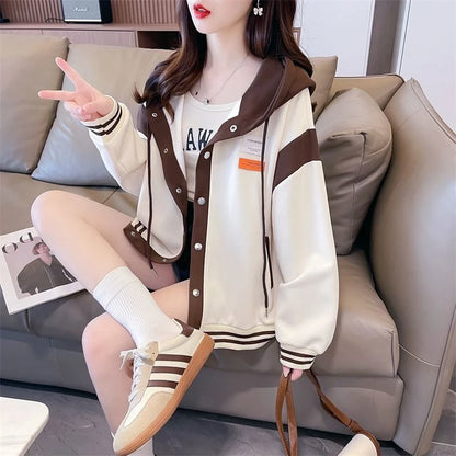 Women’s Y2K Button Hoodie