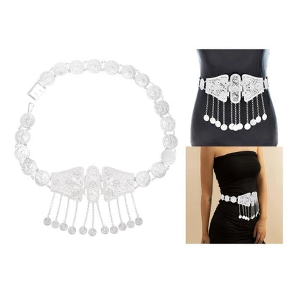 Coin Tassel Waist Jewelry