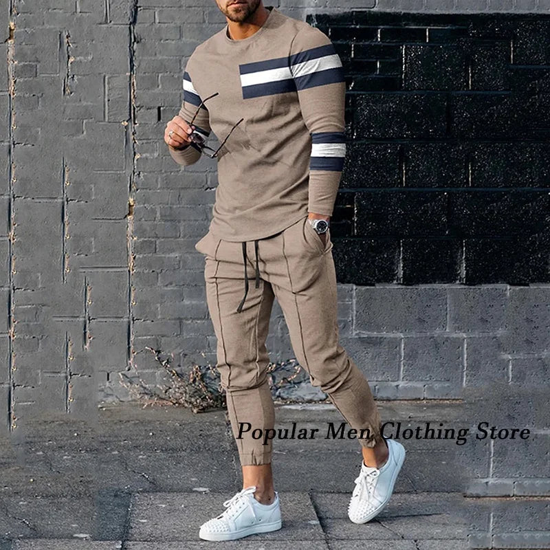 Men’s 2-Piece Casual Tracksuit