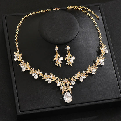 Women’s Crystal Wedding Set