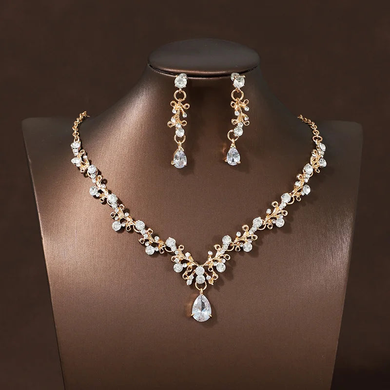 Bridal Crown &amp; Jewelry Set