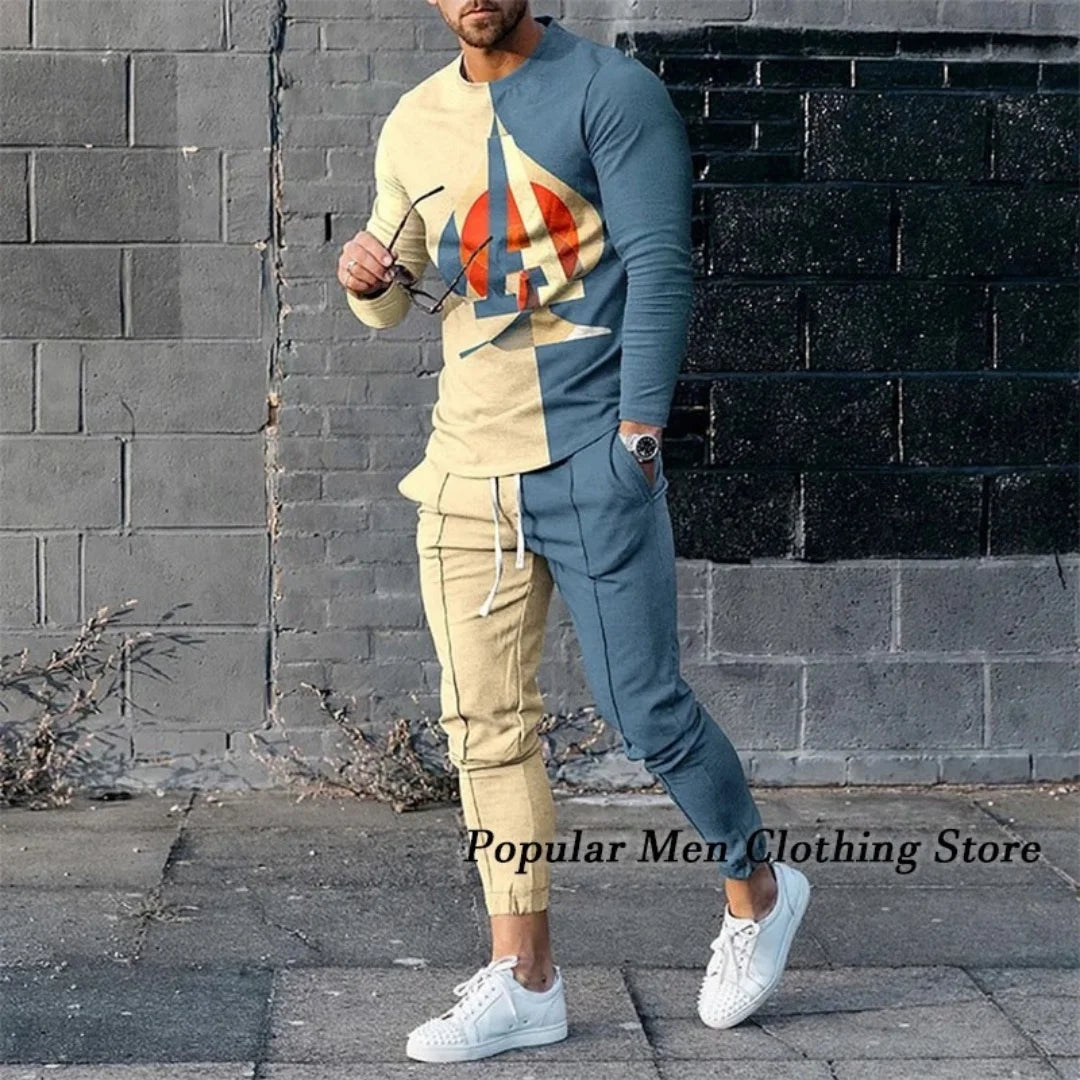 Men’s 2-Piece Casual Tracksuit