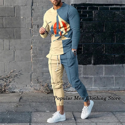 Men’s 2-Piece Casual Tracksuit