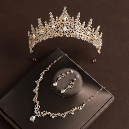 Bridal Crown &amp; Jewelry Set