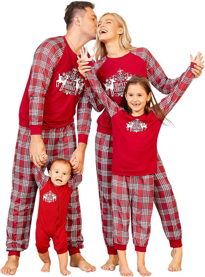 Christmas Pajamas for Family, Family Christmas Pajamas Pjs Matching Sets Top Sleepwear Jammies