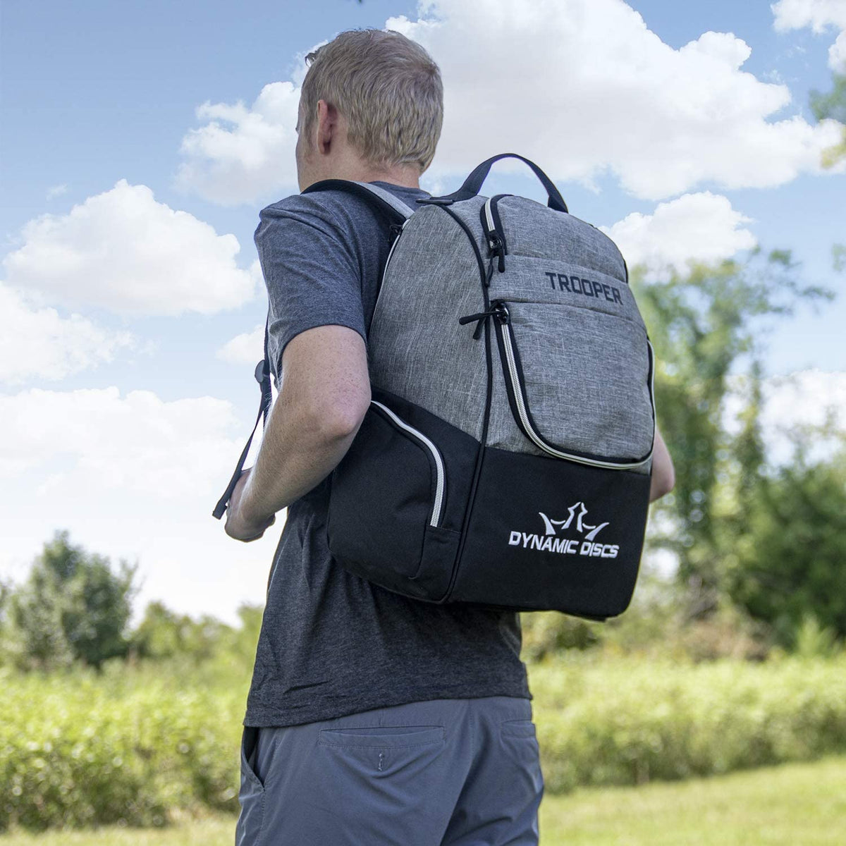Dynamic Discs Trooper Disc Golf Bag | Large Frisbee Bags with 18+ Discs Capacity | Lightweight &amp; Durable Backpack | Great Gifts or Disc Golf Accessories for Men | Ideal for Beginners &amp; Pro Players