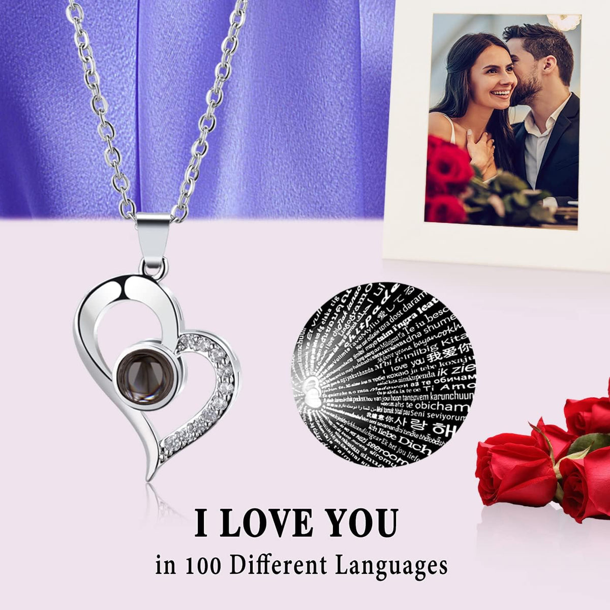 Valentines Day Gifts for Her, Rose Gifts Teddy Bear for Her, Rose Eternal Gifts Happy Birthday, Gift for Women, Mother&