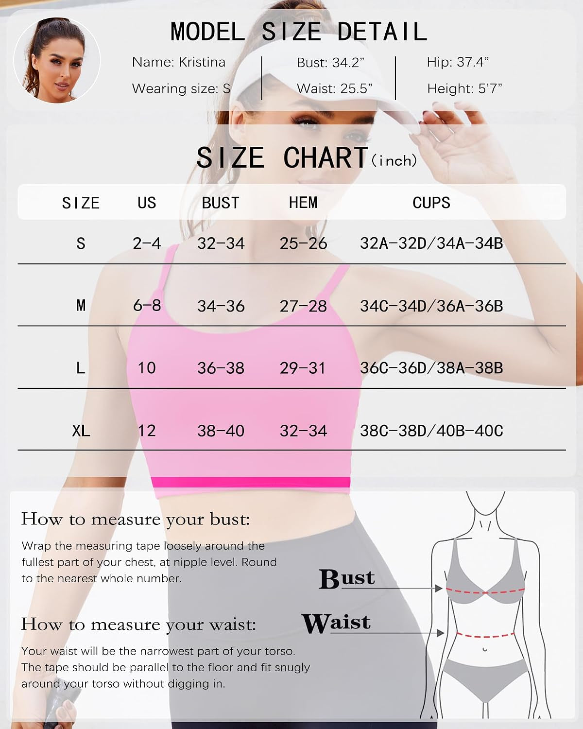 Strappy Sports Bras for Women High Support Open Back Workout Tops Longline Tank Top with Built in Bra Yoga Crop Bras