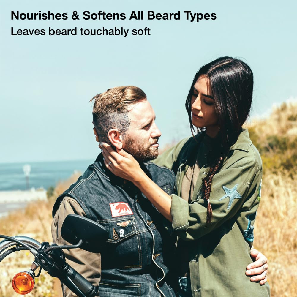Beard Wash Set for Men, Beard Shampoo &amp; Conditioner (Sandalwood)